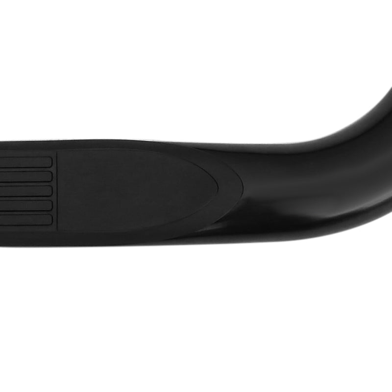 1999-2016 Ford F-250/F-350/F-450/F-550 Super Cab 3" Black Stainless Steel Side Step Nerf Bars