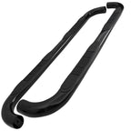1999-2016 Ford F-250/F-350/F-450/F-550 Super Cab 3" Black Stainless Steel Side Step Nerf Bars