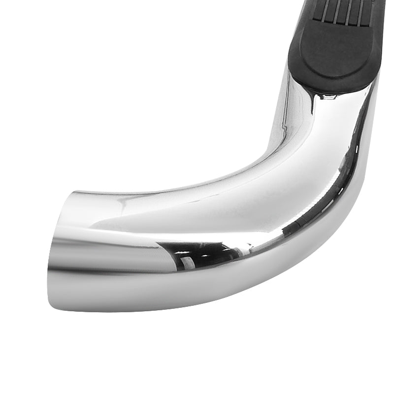 1999-2016 Ford F-250/F-350/F-450/F-550 Super Cab 3" Chrome Stainless Steel Side Step Nerf Bars