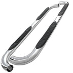 1999-2016 Ford F-250/F-350/F-450/F-550 Super Cab 3" Chrome Stainless Steel Side Step Nerf Bars