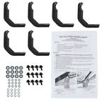 2005-2024 Nissan Frontier Crew Cab 3" Chrome Stainless Steel Side Step Nerf Bars