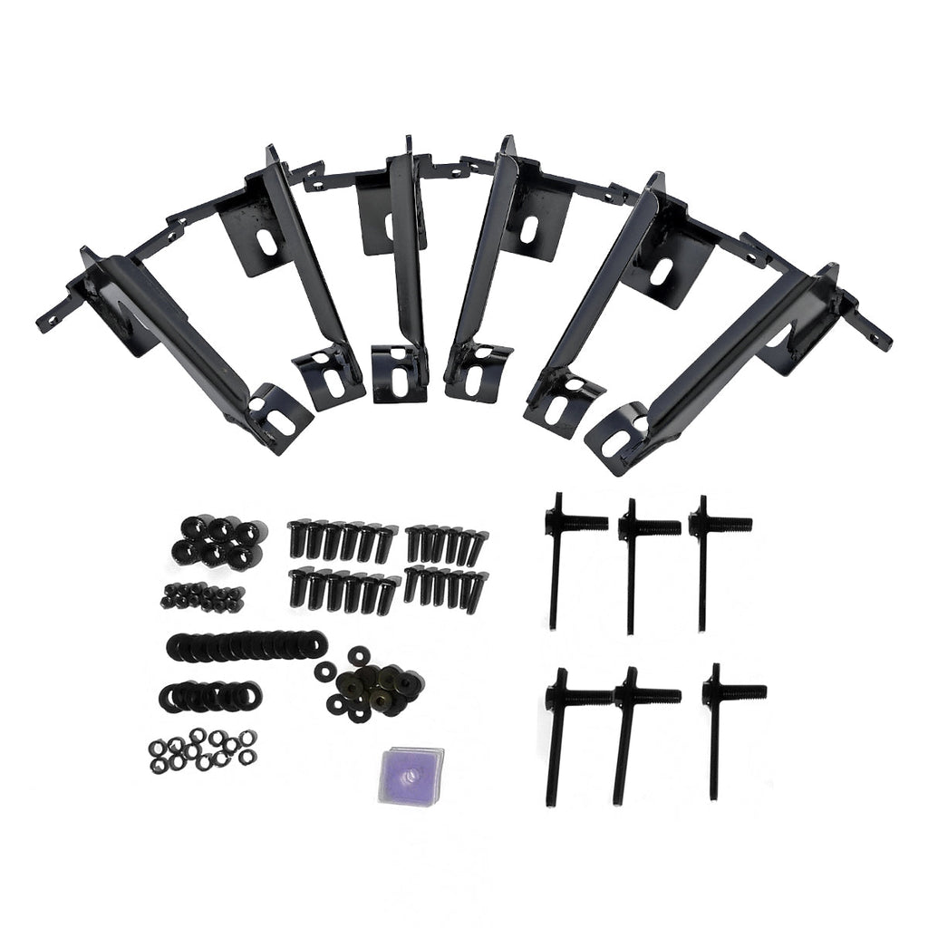 2011-2021 Jeep Grand Cherokee 3" Black Stainless Steel Side Step Nerf Bars