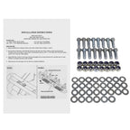 2003-2010 Hummer H2 Chrome Stainless Steel Side Step Nerf Bars