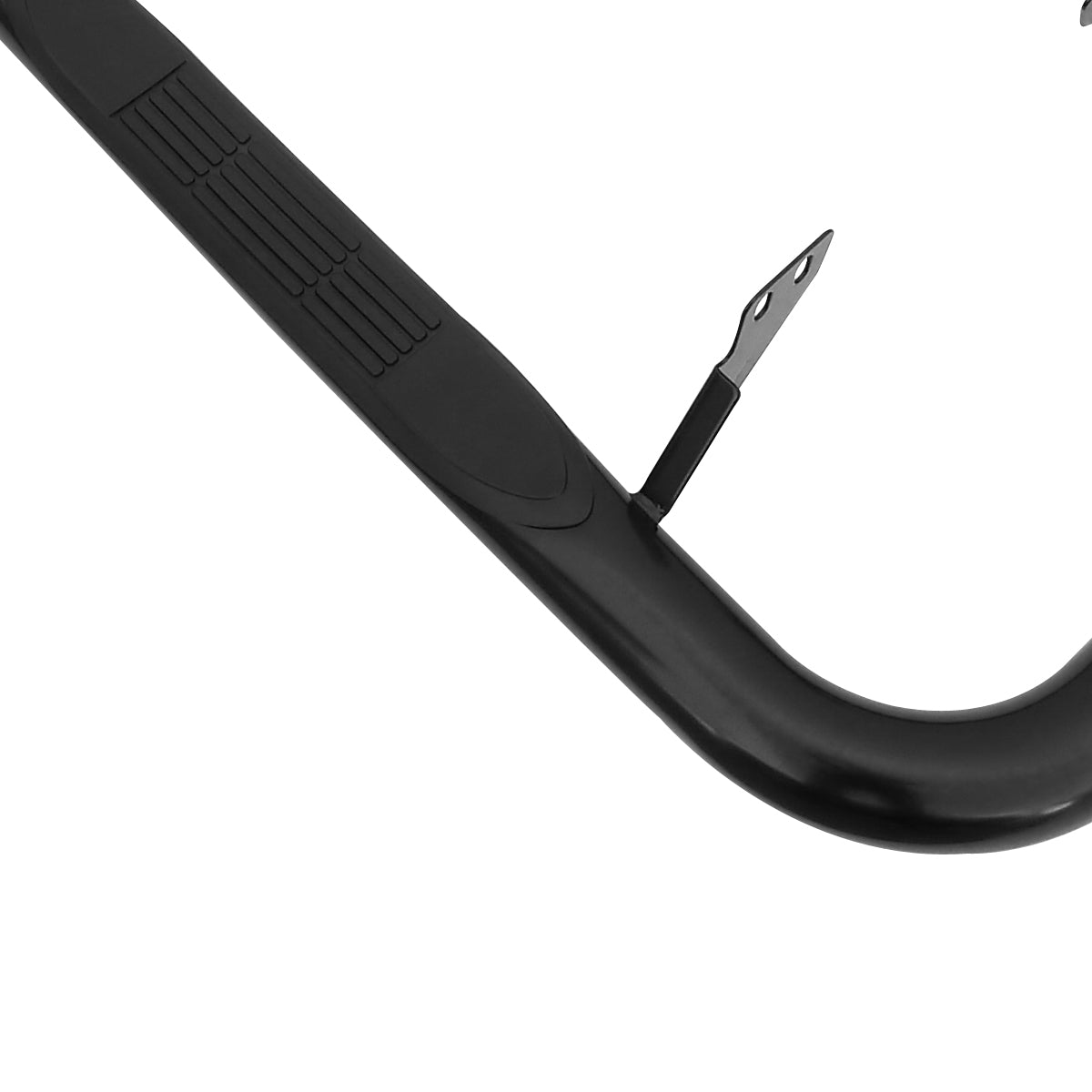 2003-2010 Hummer H2 Black Stainless Steel Side Step Nerf Bars