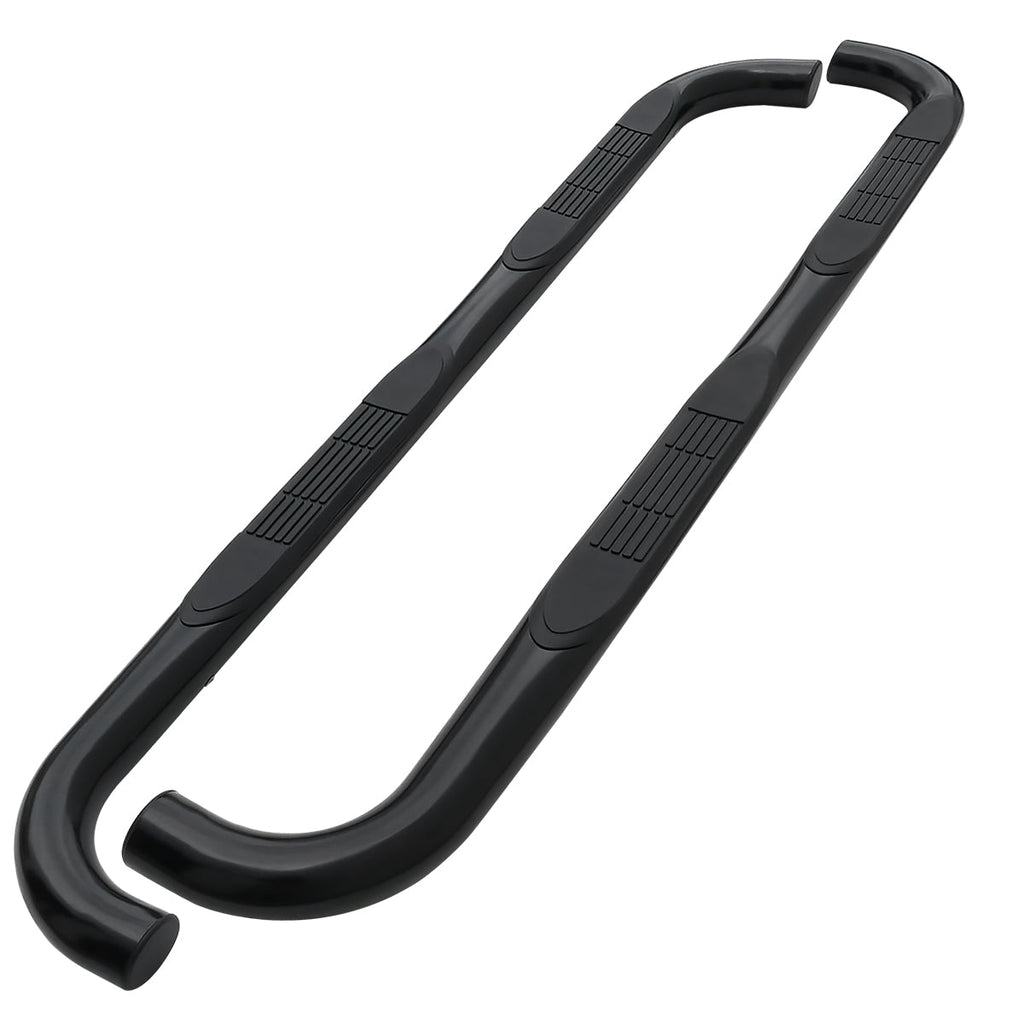 2006-2010 Hummer H3 3" Black Stainless Steel Side Step Nerf Bars
