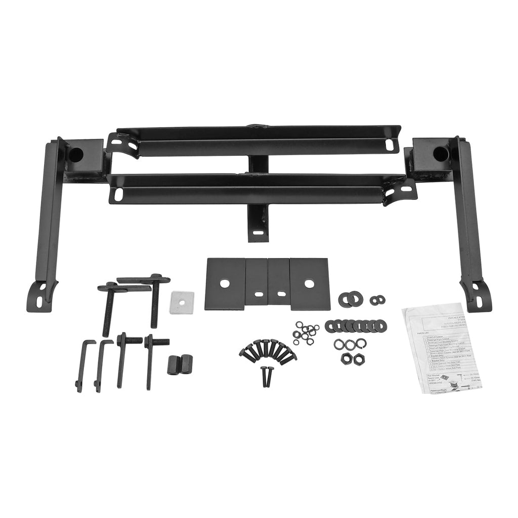 2008-2019 Toyota Highlander Chrome Stainless Steel Side Step Nerf Bars