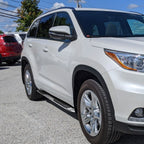 2020-2021 Toyota Highlander 3" Chrome Stainless Steel Side Step Nerf Bars