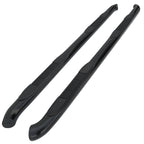2008-2013 Jeep Liberty KK Black Stainless Steel Side Step Nerf Bars