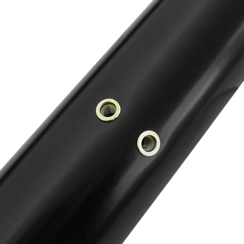 2001-2008 Acura MDX/Honda Pilot 3" Black Stainless Steel Side Step Nerf Bars