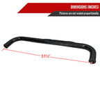2002-2009 Dodge RAM Regular Cab 3" Black Side Step Nerf Bars