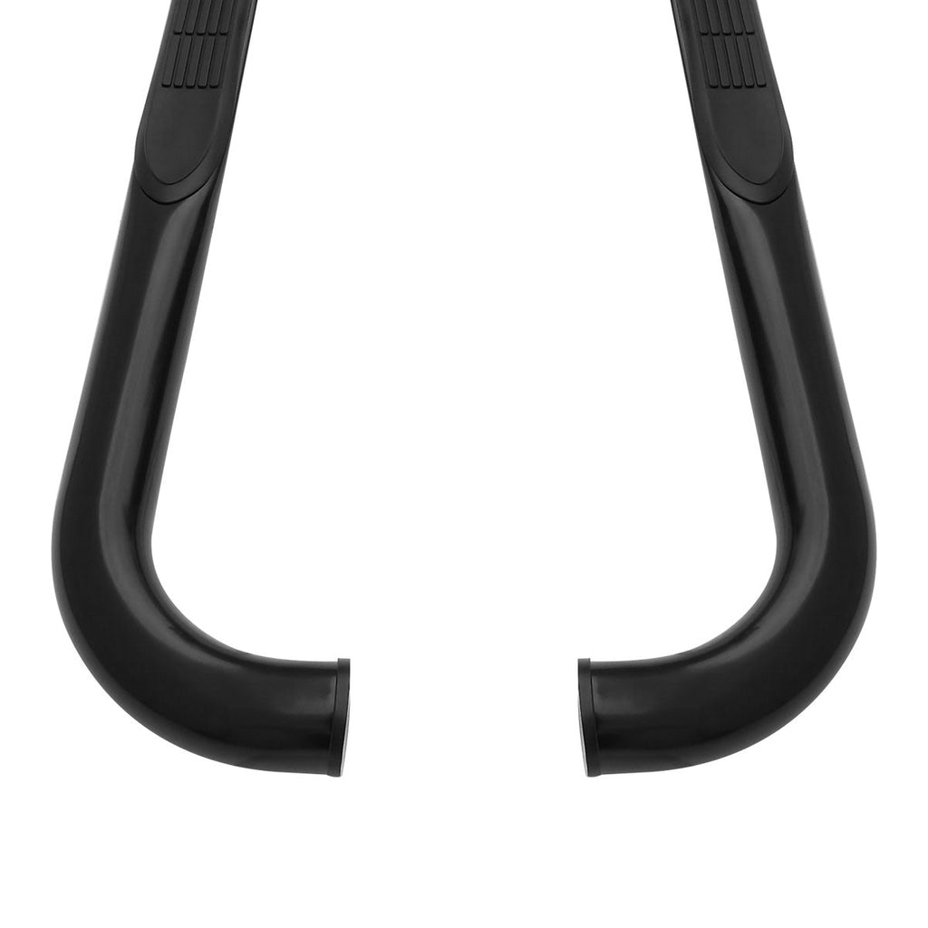 2002-2009 Dodge RAM Regular Cab 3" Black Side Step Nerf Bars