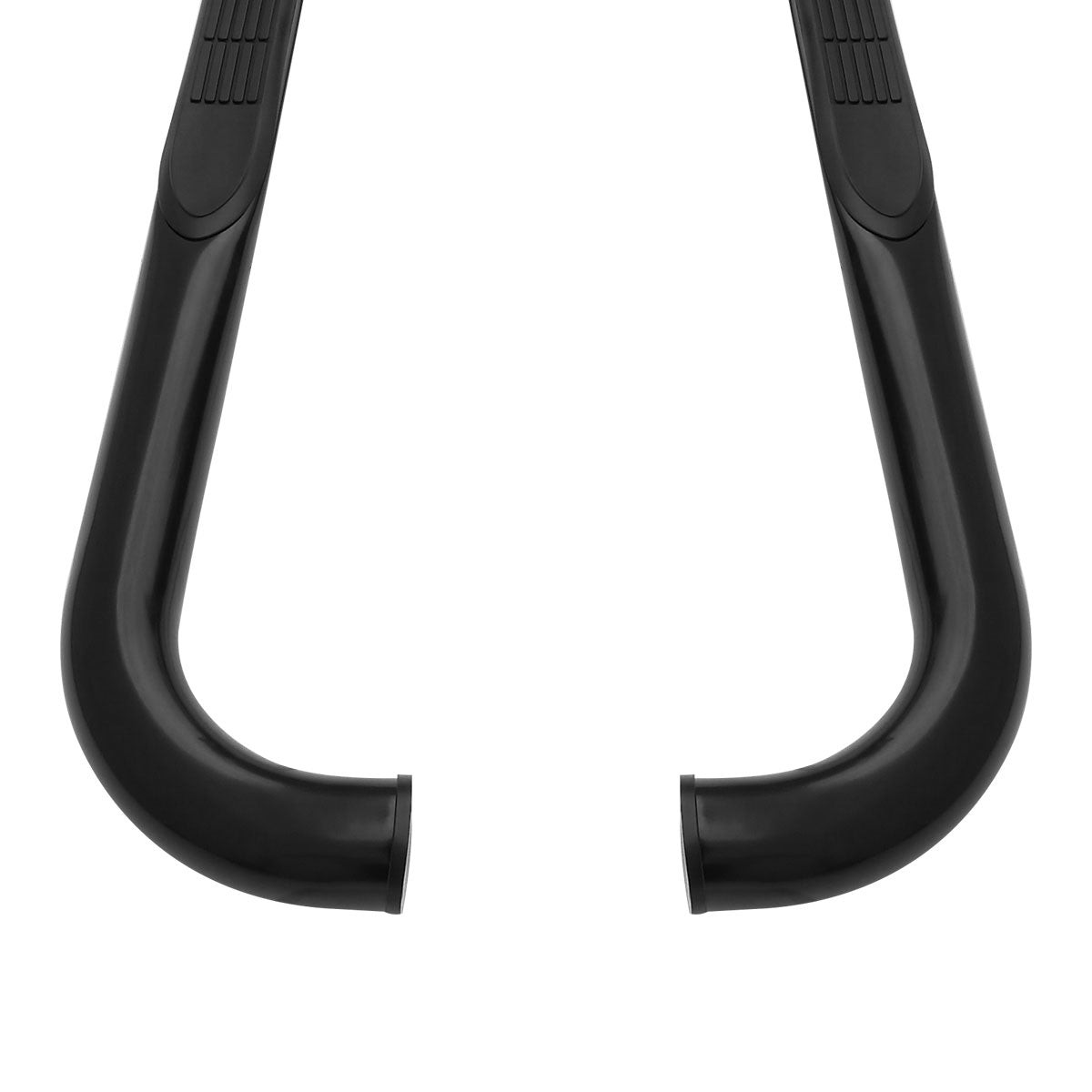 2002-2009 Dodge RAM Regular Cab 3" Black Side Step Nerf Bars
