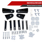 2002-2009 Dodge RAM Regular Cab 3" Chrome Side Step Nerf Bars