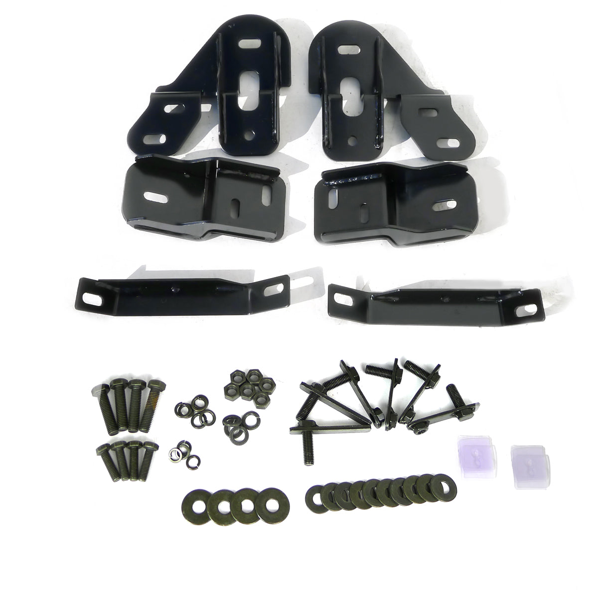 2009-2018 Dodge RAM 1500 / 2010-2024 RAM 2500 3500 4500 5500 Crew Cab 3" Black Stainless Steel Side Step Nerf Bars