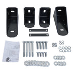 1994-2002 Dodge RAM Regular Cab 3" Black Stainless Steel Side Step Nerf Bars