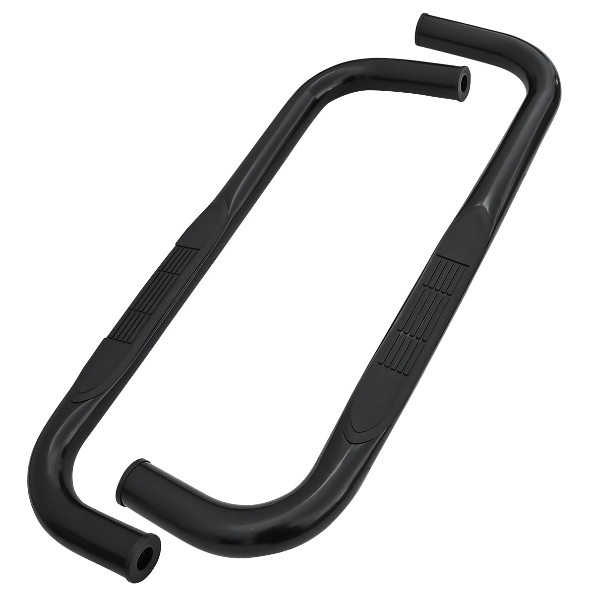 1994-2002 Dodge RAM Regular Cab 3" Black Stainless Steel Side Step Nerf Bars