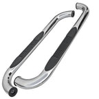 1998-2011 Ford Ranger 2DR Regular Cab 3" Chrome Stainless Steel Side Step Nerf Bars