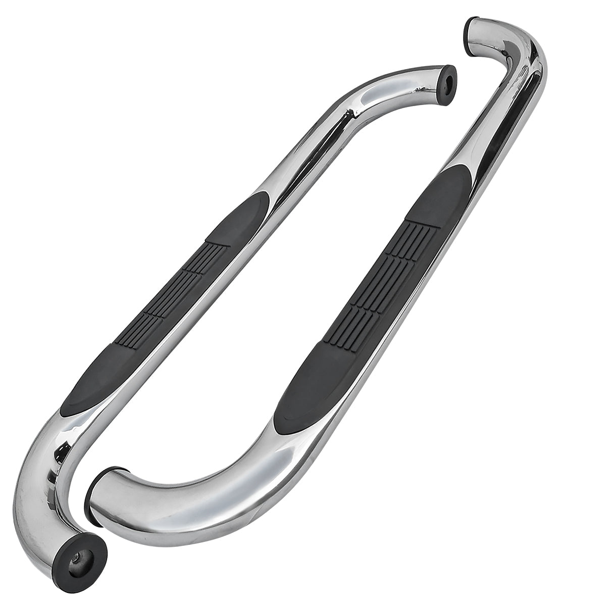1998-2011 Ford Ranger 2DR Regular Cab 3" Chrome Stainless Steel Side Step Nerf Bars