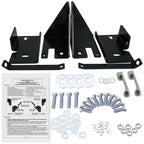 1998-2011 Ford Ranger Super Cab 3" Black Stainless Steel Side Step Nerf Bars