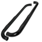 1998-2011 Ford Ranger Super Cab 3" Black Stainless Steel Side Step Nerf Bars
