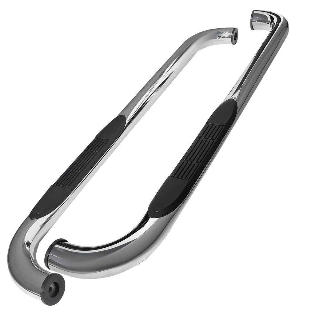 1998-2011 Ford Ranger Super Cab 3" Chrome Stainless Steel Side Step Nerf Bars