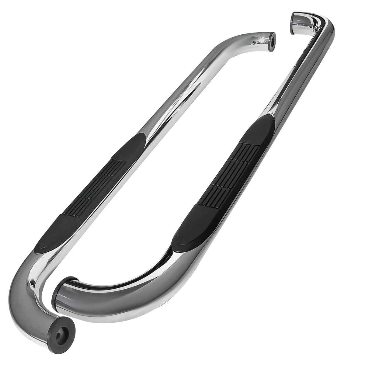 1998-2011 Ford Ranger Super Cab 3" Chrome Stainless Steel Side Step Nerf Bars
