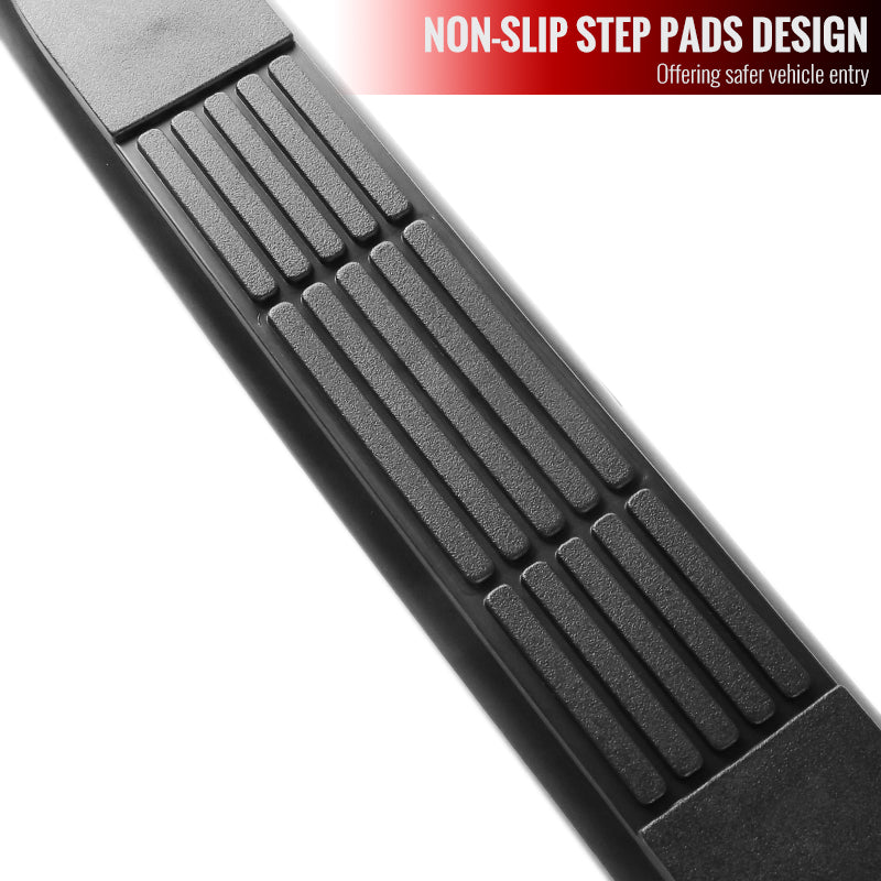 2013-2016 Toyota RAV4 Black Stainless Steel Side Step Nerf Bars