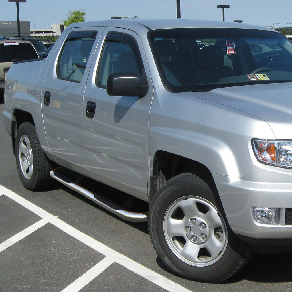 2006-2015 Honda Ridgeline Chrome Stainless Steel Side Step Nerf Bars