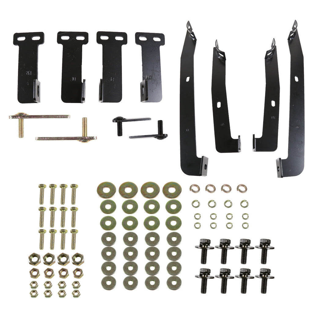 2015-2024 Jeep Renegade Chrome Stainless Steel Side Step Nerf Bars