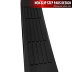 2015-2024 Jeep Renegade Black Stainless Steel Side Step Nerf Bars