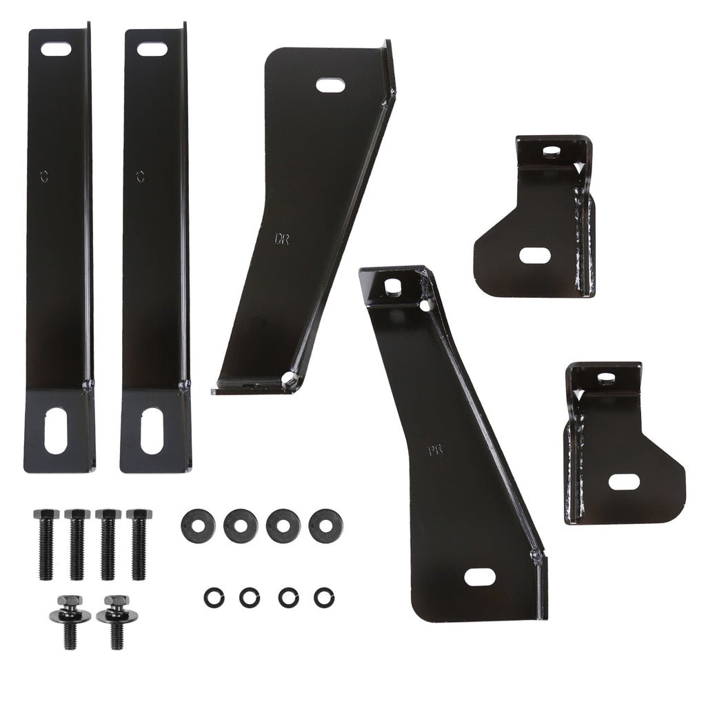 2019-2021 Chevrolet Silverado/GMC Sierra Crew Cab 3" Chrome Stainless Steel Side Step Nerf Bars
