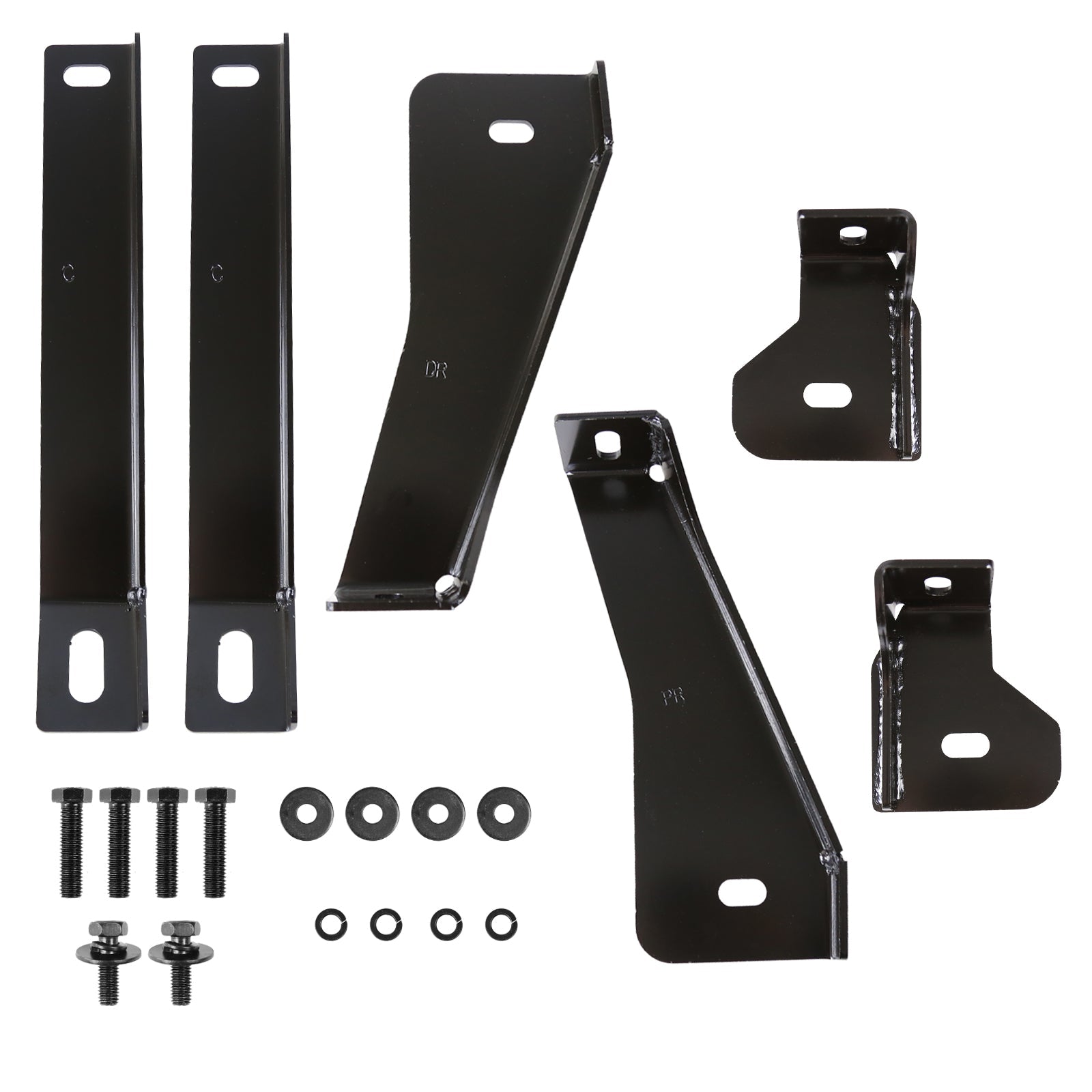 2019-2021 Chevrolet Silverado/GMC Sierra Crew Cab 3" Chrome Stainless Steel Side Step Nerf Bars