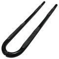2001-2004 Toyota Tacoma Double Cab/Crew Cab Black Stainless Steel Side Step Nerf Bars