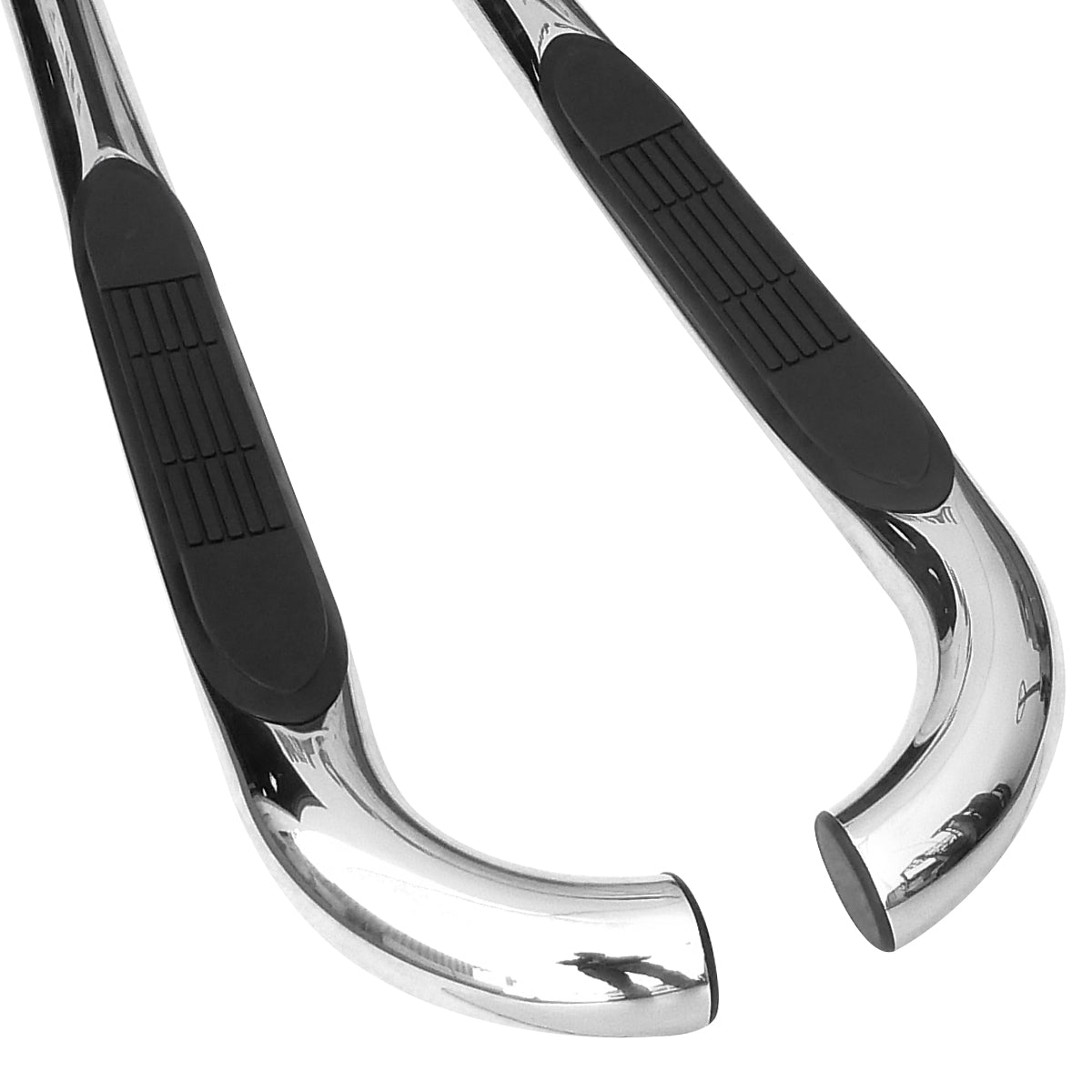 2001-2004 Toyota Tacoma Double Cab/Crew Cab Chrome Stainless Steel Side Step Nerf Bars
