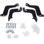 2001-2004 Toyota Tacoma Double Cab/Crew Cab Chrome Stainless Steel Side Step Nerf Bars