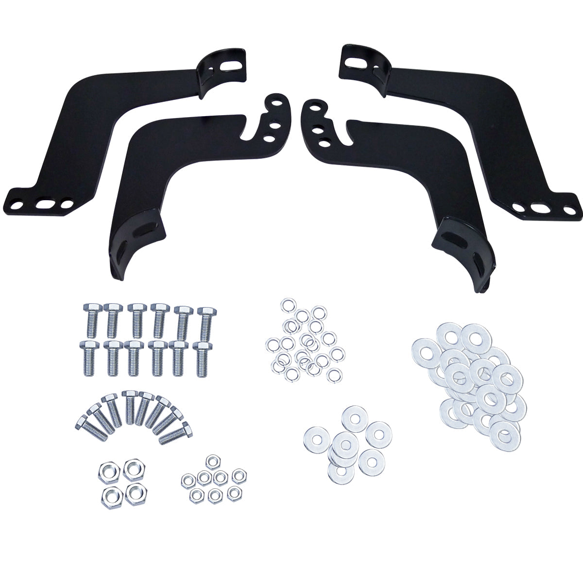 2001-2004 Toyota Tacoma Double Cab/Crew Cab Chrome Stainless Steel Side Step Nerf Bars