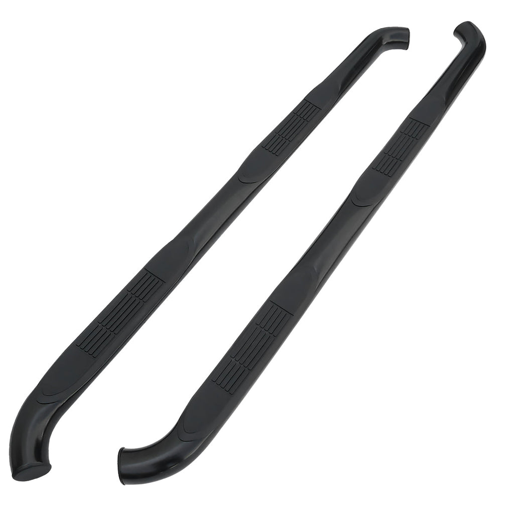 2005-2021 Toyota Tacoma Access/Extended Cab Black Stainless Steel Side Step Nerf Bars