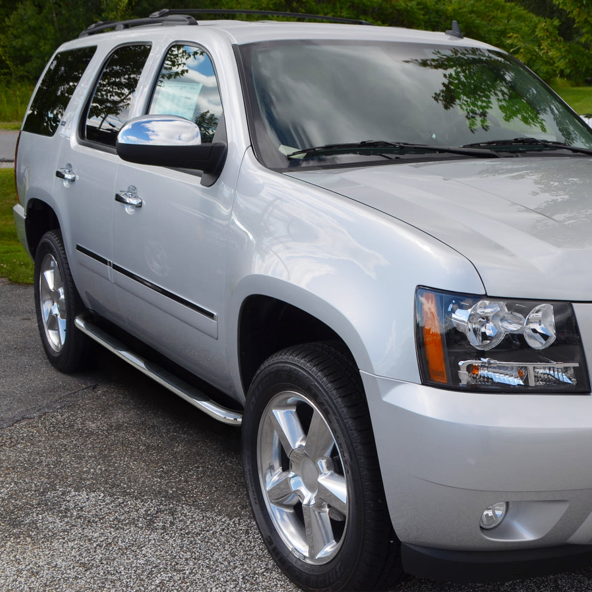 2000-2020 Chevrolet Tahoe/ GMC Yukon 1500 Chrome Stainless Steel Side Step Nerf Bars