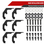 2021-2022 Chevrolet Tahoe/GMC Yukon Black 3" Side Step Nerf Bars Running Boards