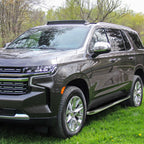 2021-2022 Chevrolet Tahoe/GMC Yukon Chrome 3" Side Step Nerf Bars Running Boards