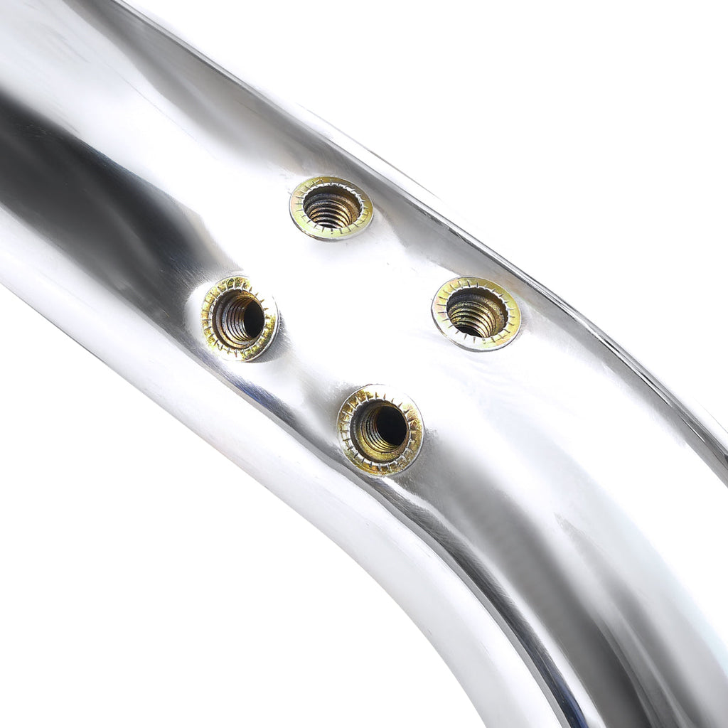 2002-2009 Chevrolet Trailblazer/GMC Envoy Chrome Stainless Steel Side Step Nerf Bars