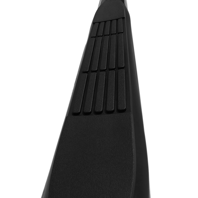 2004-2024 Nissan Titan Crew Cab Black Stainless Steel Side Step Nerf Bars