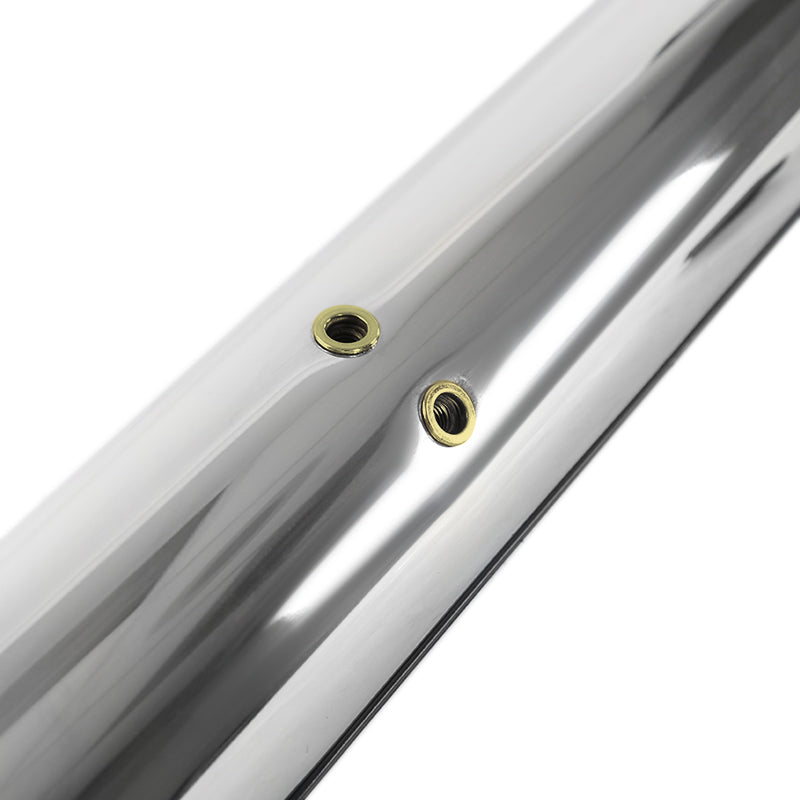 2004-2024 Nissan Titan Crew Cab Chrome Stainless Steel Side Step Nerf Bars