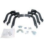 2004-2024 Nissan Titan Crew Cab Chrome Stainless Steel Side Step Nerf Bars