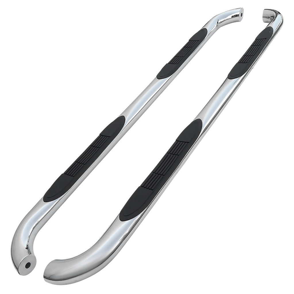 2004-2024 Nissan Titan King Extended Cab Chrome Stainless Steel Side Step Nerf Bars