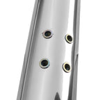 2007-2018 Jeep Wrangler 2DR Chrome Stainless Steel Side Step Nerf Bars