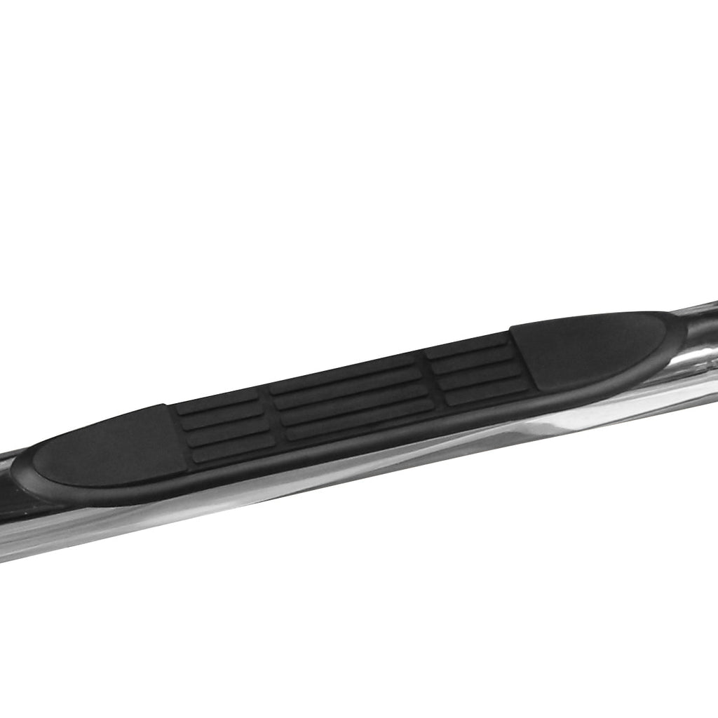 2007-2018 Jeep Wrangler 4DR Chrome Stainless Steel Side Step Nerf Bars