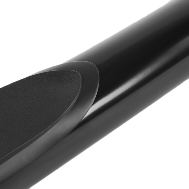 2018-2024 Jeep Wrangler 4DR 3" Black Stainless Steel Side Step Nerf Bars