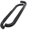 1987-2006 Jeep Wrangler Black Stainless Steel Side Step Nerf Bars