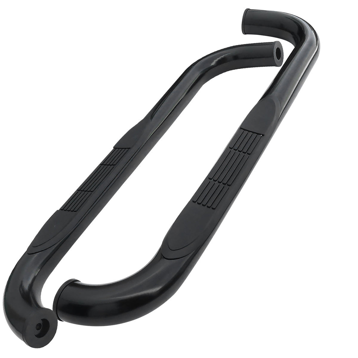 1987-2006 Jeep Wrangler Black Stainless Steel Side Step Nerf Bars